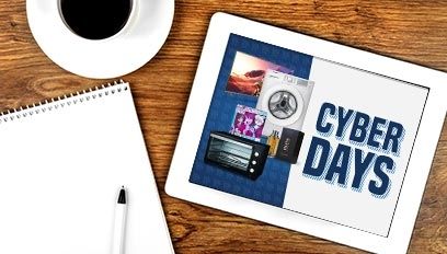 Zakupy online w cyber monday.