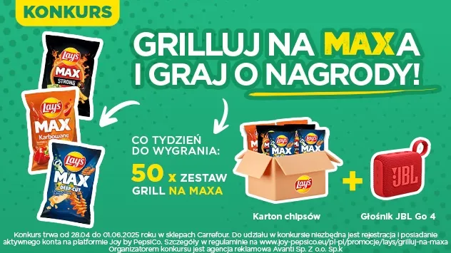 Konkurs Grilluj na MAXA