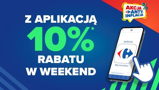 Rabat z aplikacją Mój Carrefour