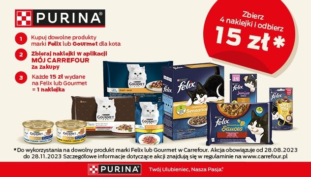 Zbieraj naklejki z aplikacją Mój Carrefour