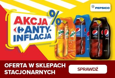 Oferta sklepów stacjonarnych Carrefour_antyinflacja_pepsi
