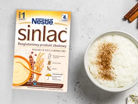 Nestle Sinlac, produkt zbożowy bezglutenowy