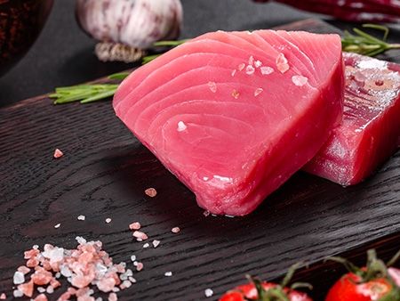 Steki z polędwicy z tuńczyka
