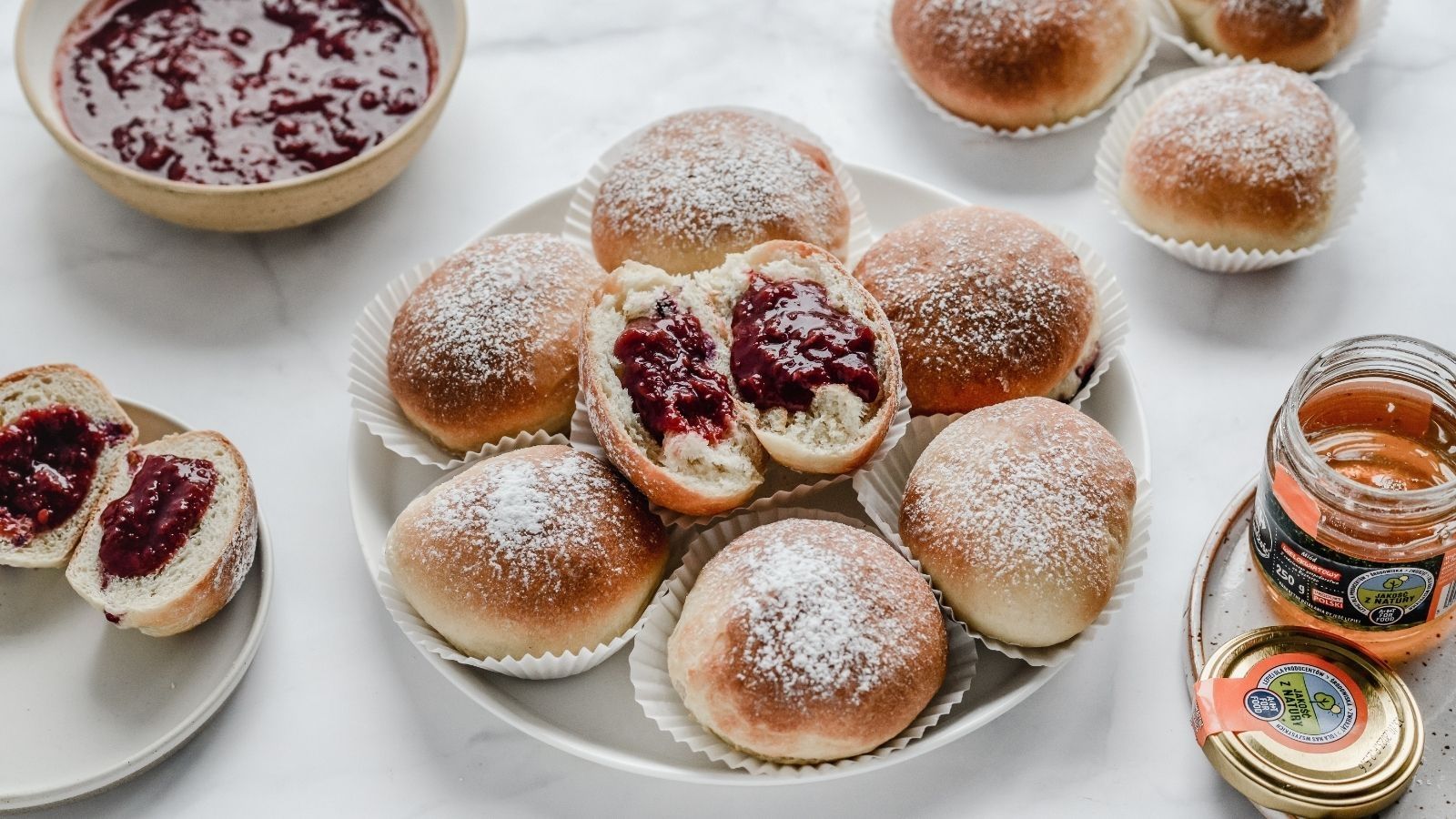 Przepis na fit pączki z piekarnika bez cukru