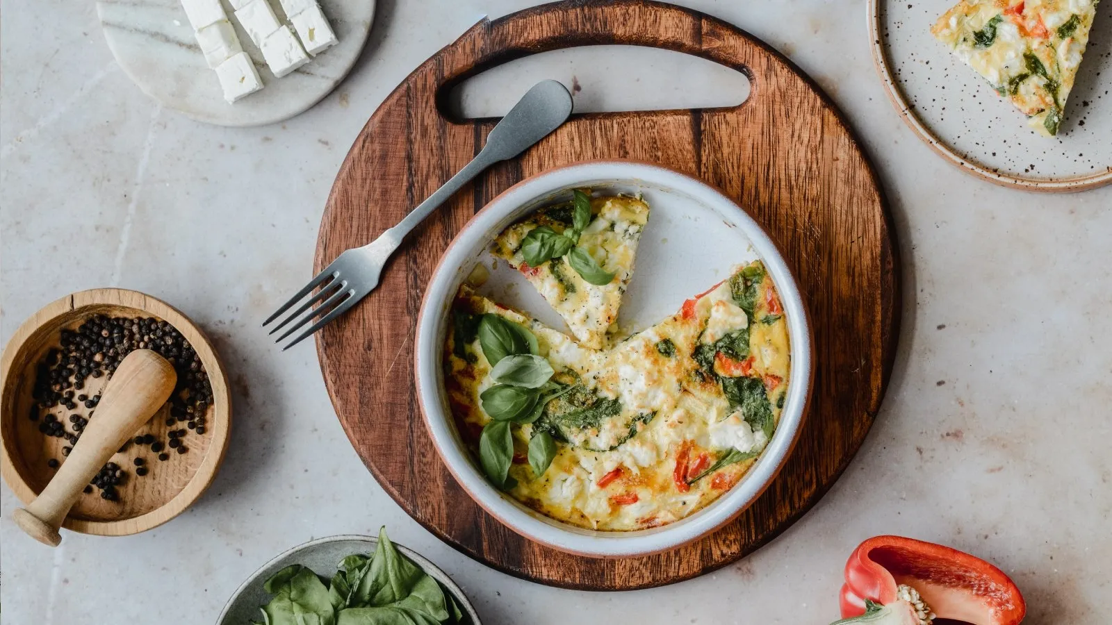 Frittata z warzywami