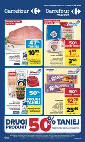 Gazetka Carrefour, Market od  poniedziałku