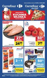 Gazetka Carrefour, Market od poniedziałku