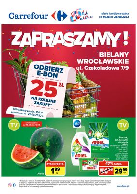 Gazetka Carrefour Bielany Wrocławskie 