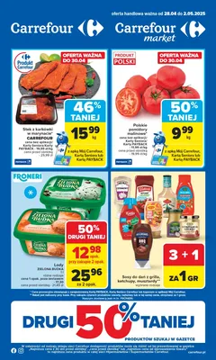 Gazetka Carrefour, Market od poniedziałku 