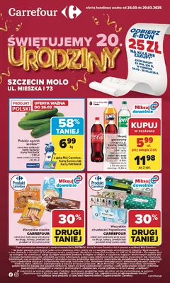 Gazetka Carrefour Urodziny Szczecin MOLO