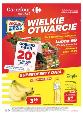 Gazetka Wielkie otwarcie Łubna