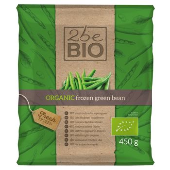 2beBio Bio mrożona fasolka szparagowa 450 g