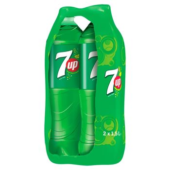 7UP Napój gazowany 2 x 1,5 l