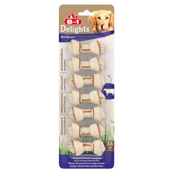 8in1 Delights Beef Bones XS Pokarm uzupełniający dla psów dorosłych 84 g