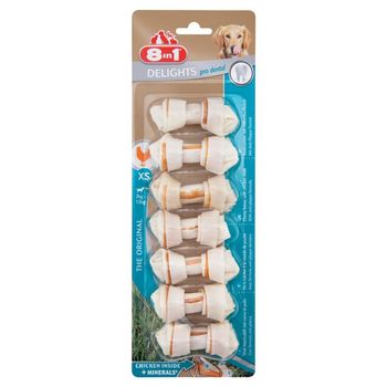 8in1 Delights Pro Dental Mieszanka paszowa uzupełniająca dla psów 84 g