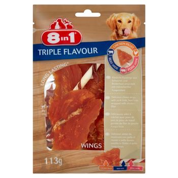 8in1 Triple Flavour Mieszanka paszowa uzupełniająca dla psów dorosłych skrzydełka 113 g
