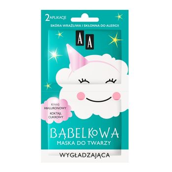 AA Chmurka Bąbelkowa maska do twarzy wygładzająca 8 ml