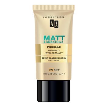 AA Make Up Matt podkład matująco wygładzający 105 sand 30 ml