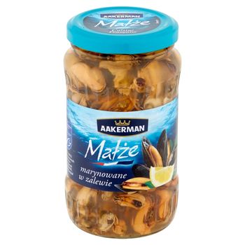 Aakerman Małże marynowane w zalewie 350 g
