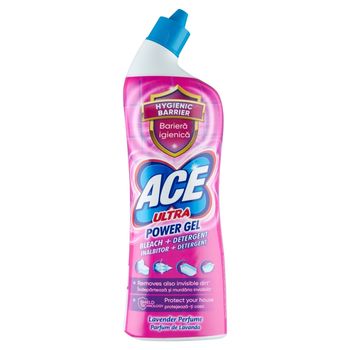 Ace Ultra Power Gel Lavender Perfume Wybielacz i detergent 750 ml