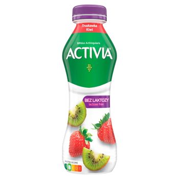 Activia Jogurt bez laktozy truskawka kiwi 270 g