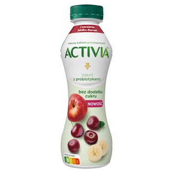 Activia Jogurt czereśnia jabłko banan 270 g