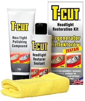 Aerozol CARPLAN T-Cut Zestaw do regeneracji reflektorów PTH001
