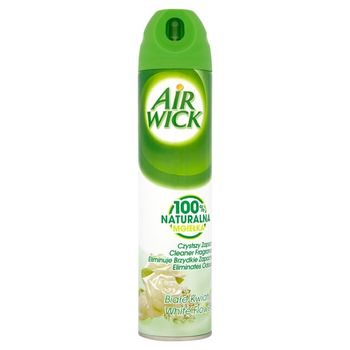 Air Wick 100% Naturalna mgiełka Odświeżacz powietrza białe kwiaty 240 ml