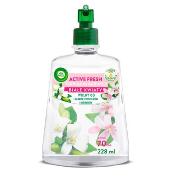 Air Wick Active Fresh Automatyczny odświeżacz powietrza wkład białe kwiaty 228 ml