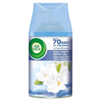 Air Wick Wkład do automatycznego odświeżacza powietrza orzeźwiająca bawełna kwiat migdałowca 250 ml
