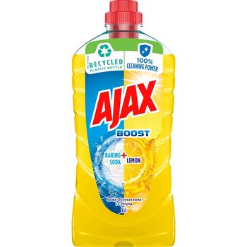Ajax BOOST Płyn uniwersalny soda oczyszczona + cytryna 1l