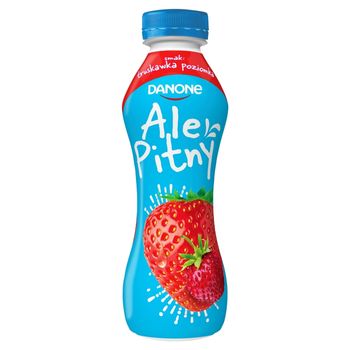 Danone Ale Pitny Produkt mleczny smak truskawka poziomka 270 g