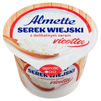 Almette Serek wiejski z delikatnym serem ricotta 150 g