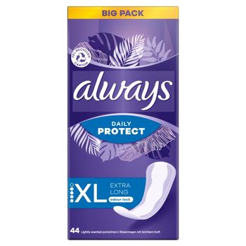 Always Dailies Extra Protect Long Plus Wkładki higieniczne, 44 sztuk