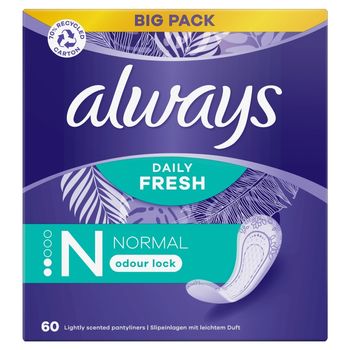 Always Dailies Normal Fresh & Protect Wkładki higieniczne ,  sztuk