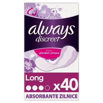 Always Discreet Long Wkładki higieniczne na nietrzymanie moczu