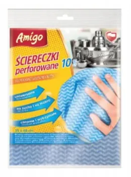 AMIGO ŚCIERECZKI PERFOROWANE 10SZT.