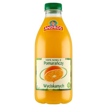 Andros 100 % sok z pomarańczy wyciskanych 1 l