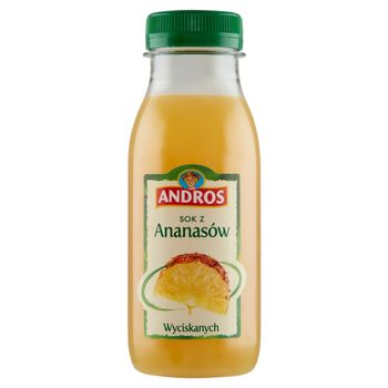 Andros Sok z ananasów wyciskanych 250 ml 