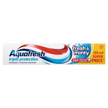 Aquafresh Triple Protection Fresh & Minty Pasta do zębów 125 ml