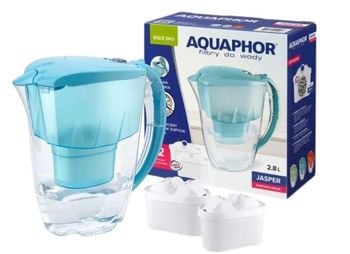 AQUAPHOR JASPER 2,8L LAZUROWY +2 WKŁADY