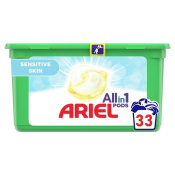 Ariel Allin1 PODS Sensitive Kapsułki do prania, 33 prań