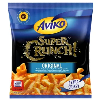 Aviko Super Crunch Original Bardzo chrupiące i proste frytki 750 g