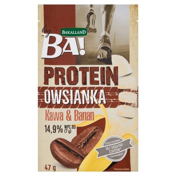 Bakalland Ba! Protein Owsianka kawa & banan 47 g