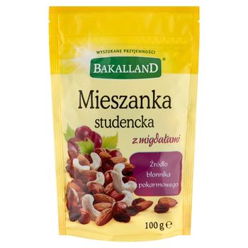 Bakalland Mieszanka studencka z migdałami 100 g