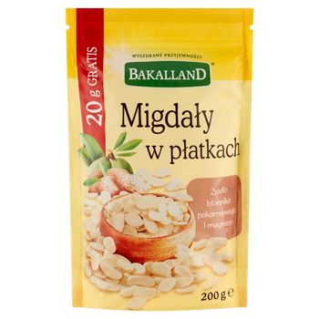 Bakalland Migdały w płatkach 200 g