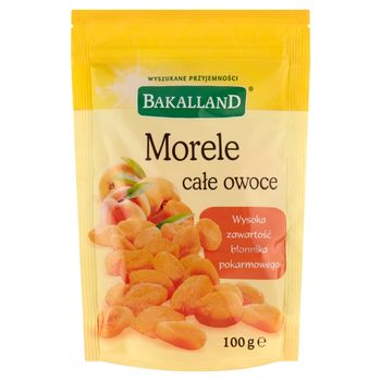 Bakalland Morele całe owoce 100 g