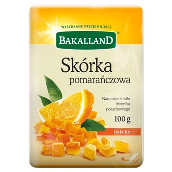 Bakalland Skórka pomarańczowa 100 g