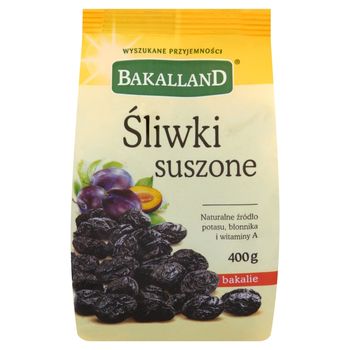 Bakalland Śliwki suszone 400 g