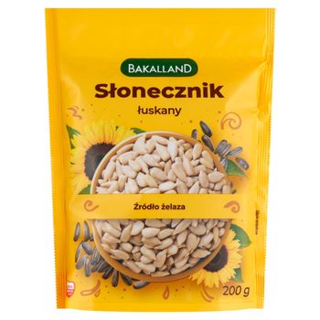 Bakalland Słonecznik łuskany 200 g